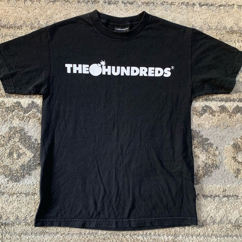 The Hundreds Black Logo T-Shirt Medium